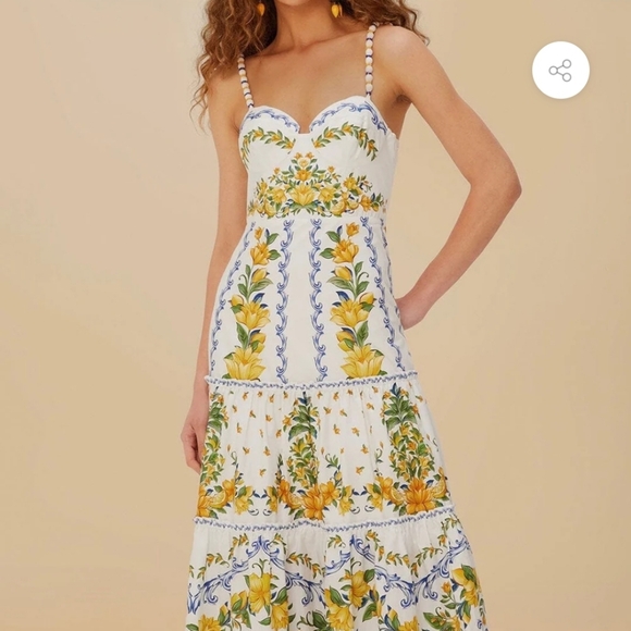 Farm Rio Sicily Mididress - Picture 3 of 5